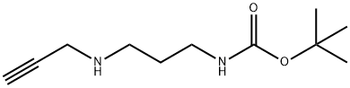 Carbamic acid, [3-(2-propynylamino)propyl]-, 1,1-dimethylethyl ester (9CI) Struktur
