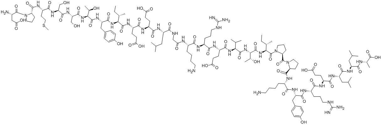 CALPAIN INHIBITOR PEPTIDE Structure