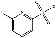 6-FLUOROPYRIDINE-2-SULFONYL CHLORIDE Struktur