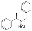 (R)-(+)-N-ベンジル-Α-メチルベンジルアミン塩酸塩 化学構造式