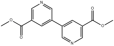 DIMETHYL 3,3'-BIPYRIDINE-5,5'-DICARBOXYLATE Structure