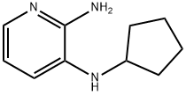 3-N-Cyclopentylpyridine-2,3-diamine Struktur
