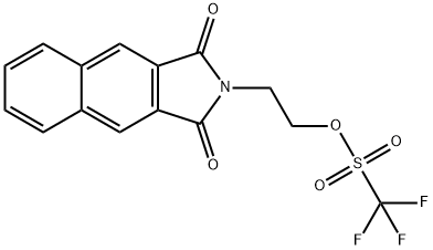 2-(2,3-NAPHTHALIMINO)ETHYL TRIFLUOROMETHANESULFONATE Struktur