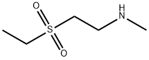 2-(ethylsulfonyl)-N-methylethanamine(SALTDATA: HCl) Struktur