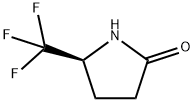 (S)-5-三氟甲基-2-吡咯酮, 1287211-10-2, 结构式