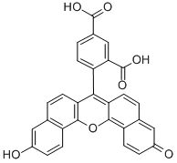 5(6)-羧基萘基荧光素,128724-35-6,结构式