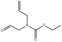 ETHYL ALLYLFORMYLMETHYLCARBAMATE 化学構造式