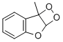 2A,7B-DIHYDRO-7B-METHYL-1,2-DIOXETO(3,4-B)BENZOFURAN Struktur