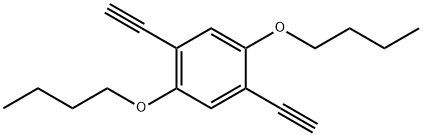 1,4-Diethynyl-2,5-bis(butyloxy)benzene Structure