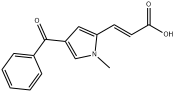 3-(4-BENZOYL-1-METHYL-1H-PYRROL-2-YL)ACRYLIC ACID price.