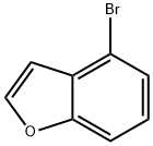 4-ブロモベンゾフラン 化学構造式