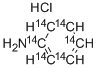 ANILINE HYDROCHLORIDE, [14C(U)] 结构式