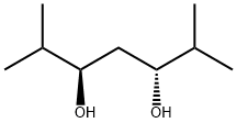 (3R,5R)-2,6-Dimethyl-3,5-heptanediol Struktur