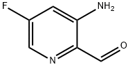 3-aMino-5-fluoropyridine-2-carbaldehyde Struktur