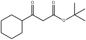 3-シクロヘキシル-3-オキソプロピオン酸TERT-ブチルエステル 化学構造式