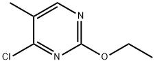 4-Chloro-2-ethoxy-5-methyl-pyrimidine Struktur