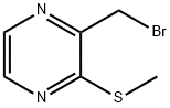2-(溴甲基)-3-(甲硫基)吡嗪,1289385-55-2,结构式