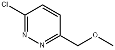 3-クロロ-6-(メトキシメチル)ピリダジン 化学構造式