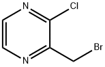 2-Bromomethyl-3-chloro-pyrazine Structure