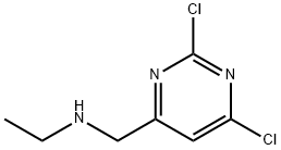 2,6-二氯-N-乙基-4-嘧啶甲胺, 1289386-58-8, 结构式
