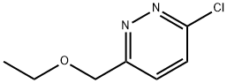 3-氯-6-(乙氧基甲基)哒嗪 结构式