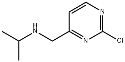 2-氯-N-(1-甲基乙基)-4-嘧啶甲胺,1289388-00-6,结构式