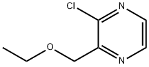 2-Chloro-3-ethoxymethyl-pyrazine 化学構造式