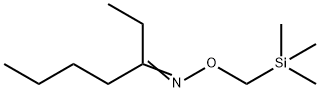 3-Heptanone O-(trimethylsilylmethyl)oxime Struktur