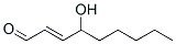 (±)-4-ヒドロキシノン-2-エナール 化学構造式
