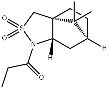 N-PROPIONYL-(2S)-BORNANE- 10,2-SULTAM Struktur