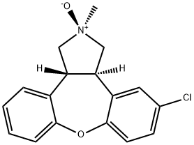 Asenapine N-Oxide Structure