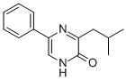 3-(2-METHYLPROPYL)-5-PHENYL-2(1H)-PYRAZINONE Structure