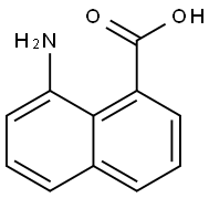 8-氨基-1-萘甲酸, 129-02-2, 结构式