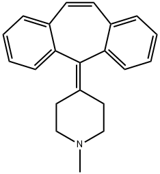 塞庚啶 结构式