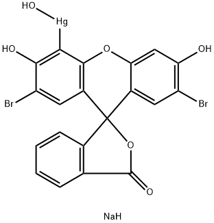 MERBROMIN Structure