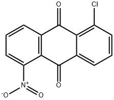 1-クロロ-5-ニトロアントラキノン 化学構造式