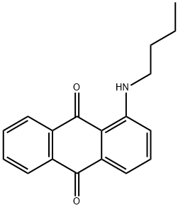 1-(butylamino)anthraquinone ,129-45-3,结构式