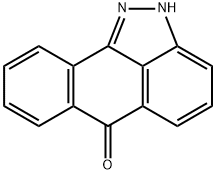 吡唑蒽酮 结构式