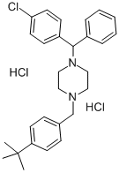 BUCLIZINE, DIHYDROCHLORIDE Structure