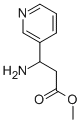 3-Amino-3-pyridin-3-yl-propionic acid methyl ester Structure