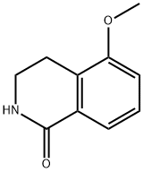 5-METHOXY-3,4-DIHYDRO-1(2H)-ISOQUINOLINONE Structure