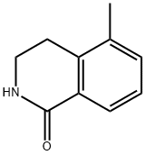 1(2H)-Isoquinolinone, 3,4-dihydro-5-methyl- Struktur