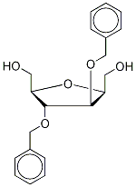 2,5-Anhydro-3,4-dibenzyl-D-glucitol Structure