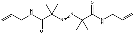 2,2'-AZOBIS[N-(2-PROPENYL)-2-METHYLPROPIONAMIDE] Structure