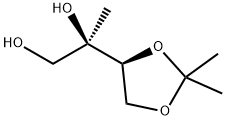 2-(2,2-DiMethyl-1,3-dioxolan
-4-yl)propane-1,2-diol Struktur