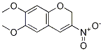 6,7-二甲氧基-3-硝基-2H-色烯,129142-21-8,结构式