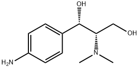 L-(+)-THREO-2-(N,N-DIMETHYLAMINO)-1-(4-AMINOPHENYL)-1,3-PROPANEDIOL Struktur