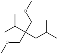 1-METHOXY-2-(METHOXYMETHYL)-4-METHYL-2-(PROPAN-2-YL)PENTANE, 129228-21-3, 结构式