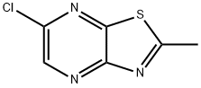 Thiazolo[4,5-b]pyrazine, 6-chloro-2-Methyl- Structure