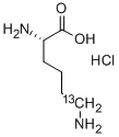 L-Lysine-6-13C  hydrochloride Structure